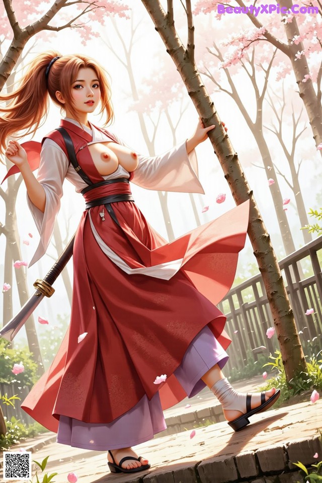 Hentai - Windswept Blades and Wandering Hearts Set.1 20250216 Part 12